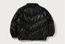 LEATHER B BOY DOWN JACKET