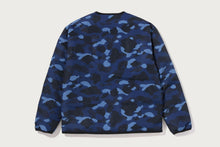 COLOR CAMO STA QUILTING REVERSIBLE LIGHT DOWN JACKET