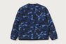 COLOR CAMO STA QUILTING REVERSIBLE LIGHT DOWN JACKET