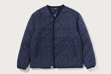 COLOR CAMO STA QUILTING REVERSIBLE LIGHT DOWN JACKET
