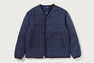 COLOR CAMO STA QUILTING REVERSIBLE LIGHT DOWN JACKET