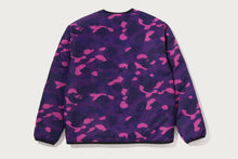 COLOR CAMO STA QUILTING REVERSIBLE LIGHT DOWN JACKET