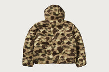 COLOR CAMO DOWN JACKET