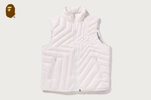 MEGA BAPE STA QUILTED LIGHT DOWN VEST