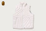 MEGA BAPE STA QUILTED LIGHT DOWN VEST