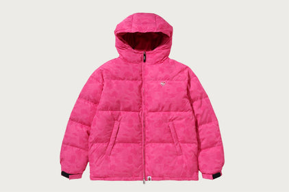 SOLID CAMO DOWN JACKET