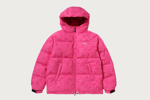 SOLID CAMO DOWN JACKET