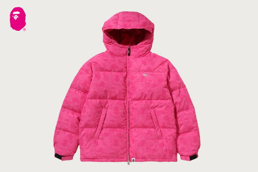 SOLID CAMO DOWN JACKET