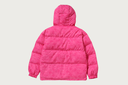 SOLID CAMO DOWN JACKET