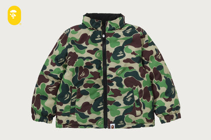 ABC CAMO REVERSIBLE DOWN JACKET