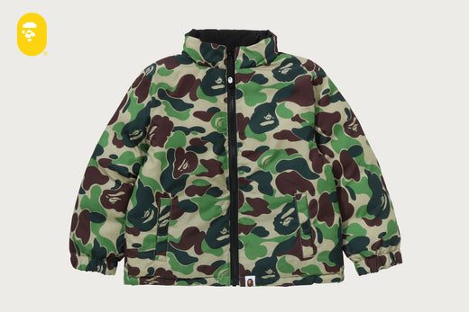 ABC CAMO REVERSIBLE DOWN JACKET