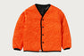 COLOR CAMO STA QUILTING REVERSIBLE LIGHT DOWN JACKET