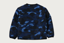 COLOR CAMO STA QUILTING REVERSIBLE LIGHT DOWN JACKET