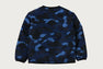 COLOR CAMO STA QUILTING REVERSIBLE LIGHT DOWN JACKET