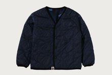 COLOR CAMO STA QUILTING REVERSIBLE LIGHT DOWN JACKET