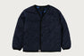 COLOR CAMO STA QUILTING REVERSIBLE LIGHT DOWN JACKET