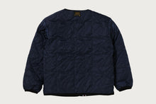 COLOR CAMO STA QUILTING REVERSIBLE LIGHT DOWN JACKET