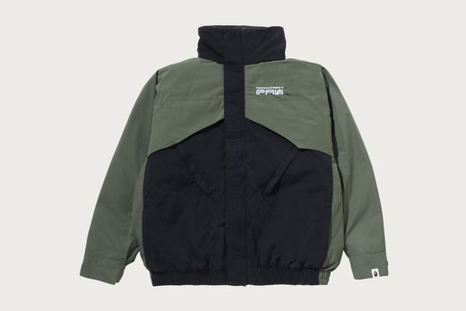 【BAPE BY KAZUKI KURAISHI】 2 IN 1 REVERSIBLE DOWN JACKET