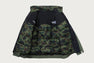 【BAPE BY KAZUKI KURAISHI】 2 IN 1 REVERSIBLE DOWN JACKET