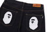 APE HEAD DENIM PANTS