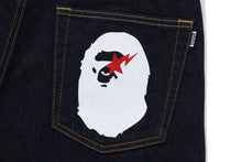 STA APE HEAD REGULAR FIT DENIM PANTS