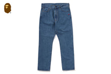 BAPE CHAMPION REGULAR FIT DENIM PANTS