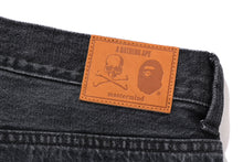 【 BAPE X MMJ 】WASHED LOOSE FIT DENIM PANTS 14TH 2ND