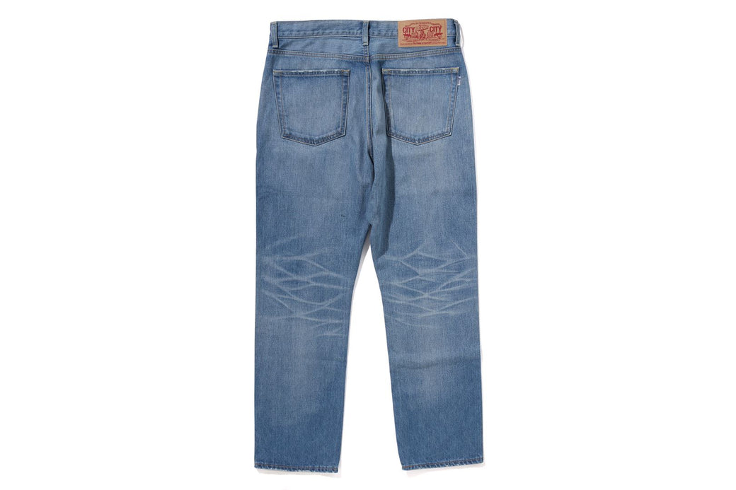 TWIN STA RELAXED FIT 13 OZ DENIM PANTS