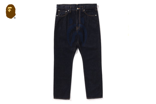 A BATHING APE BAPE 30th Denim Pants デニム A BATHING APE｜SHARK LOOSE FIT 13 OZ DENIM PANTS | Rakuten