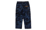 FLORAL CAMO JACQUARD RELAXED FIT 13OZ DENIM WORK PANTS