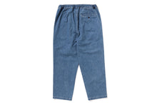 A BATHING APE PLEAT DENIM PANTS