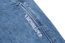 A BATHING APE PLEAT DENIM PANTS