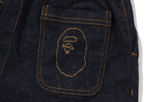 BAPE LOGO 10 OZ STRETCH DENIM PANTS