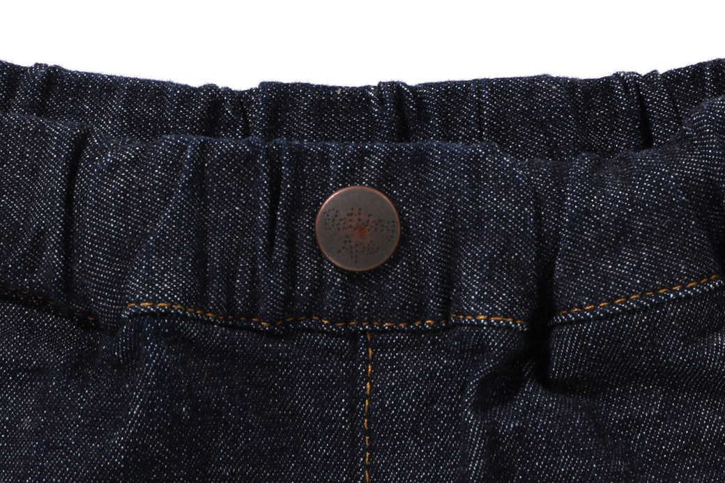 BAPE LOGO 10 OZ STRETCH DENIM PANTS | bape.com