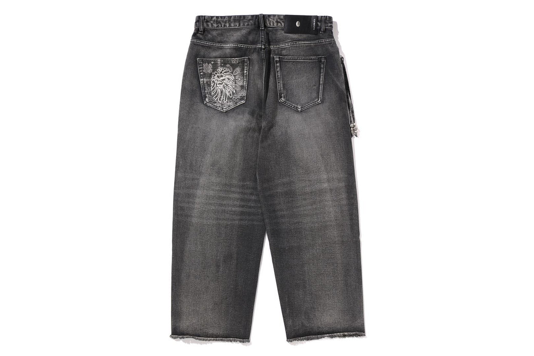 パンツ BAPE BLACK PAISLEY LEATHER TRIMMED 001DPL301307_BLK_A_2080x.jpg?v