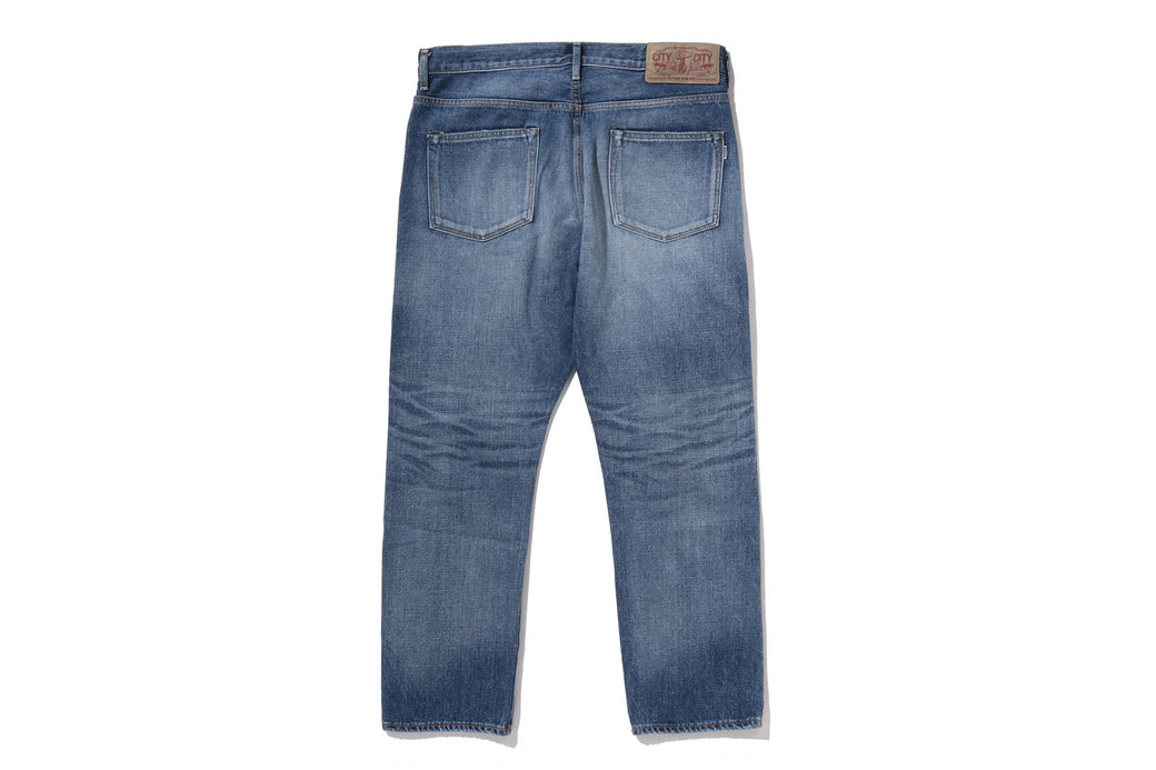 1999 TYPE-02 DAMAGED DENIM PANTS | bape.com