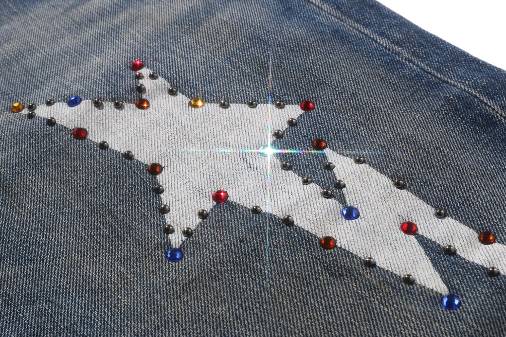 COLOR STONE 13 OZ DENIM PANTS | bape.com