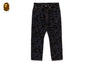 CAMO FLOCKED RELAXED FIT 13 OZ DENIM PANTS