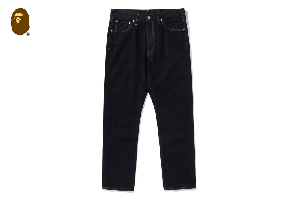 STA REGULAR FIT 13 OZ DENIM PANTS | bape.com