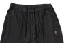 ONE POINT 1 PLEAT ELASTICATED DENIM PANTS