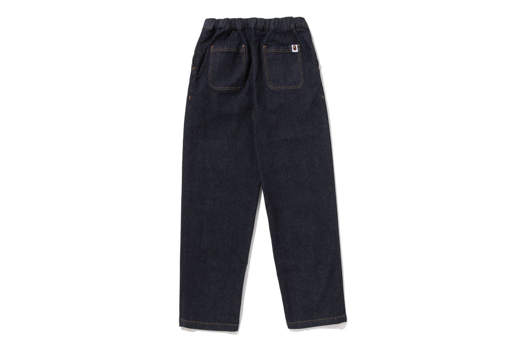 APE HEAD 10 OZ STRETCH DENIM PANTS | bape.com