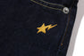 BAPE STA EMBROIDERY BAGGY DENIM PANTS