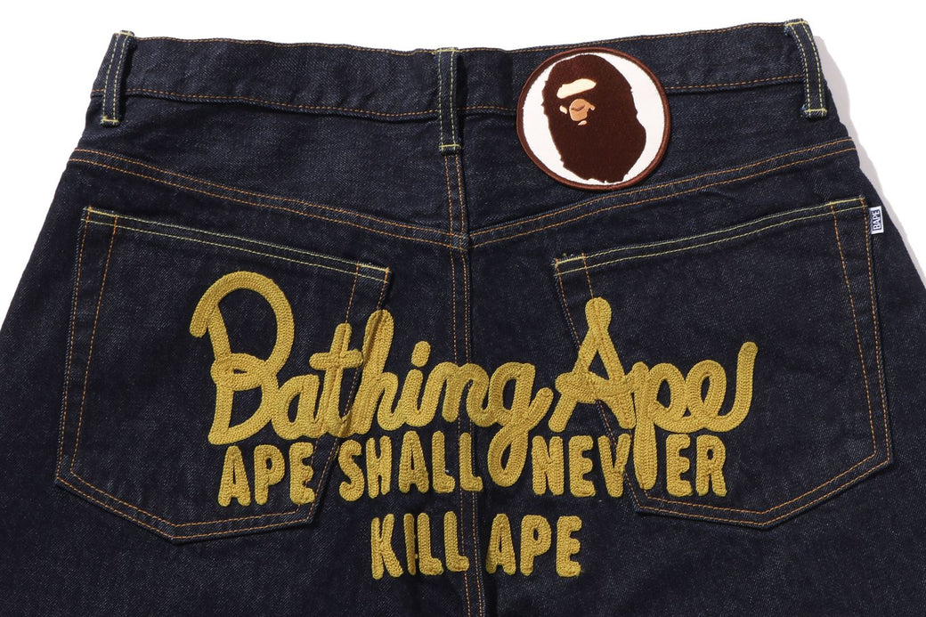 CHAMPION DENIM PANTS | bape.com