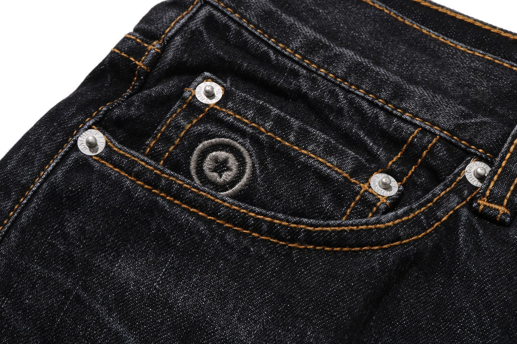 SHARK RELAXED FIT DENIM PANTS | bape.com