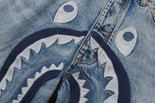 SHARK RELAXED FIT DENIM PANTS