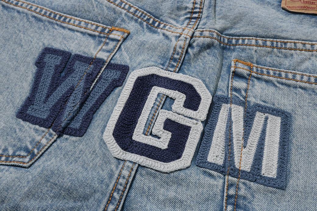 SHARK RELAXED FIT DENIM PANTS | bape.com