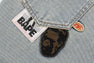 MULTI LOGO WIDE DENIM PANTS