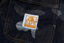 CAMO JACQUARD DENIM PANTS