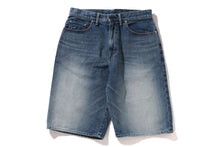 COLLEGE DENIM SHORTS