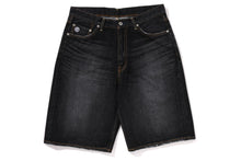 COLLEGE RELAXED FIT 13 OZ DENIM SHORTS